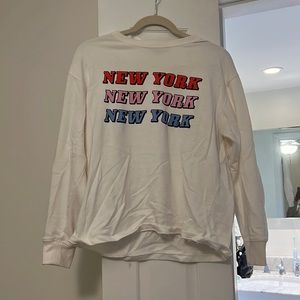 New York long sleeve sweatshirt